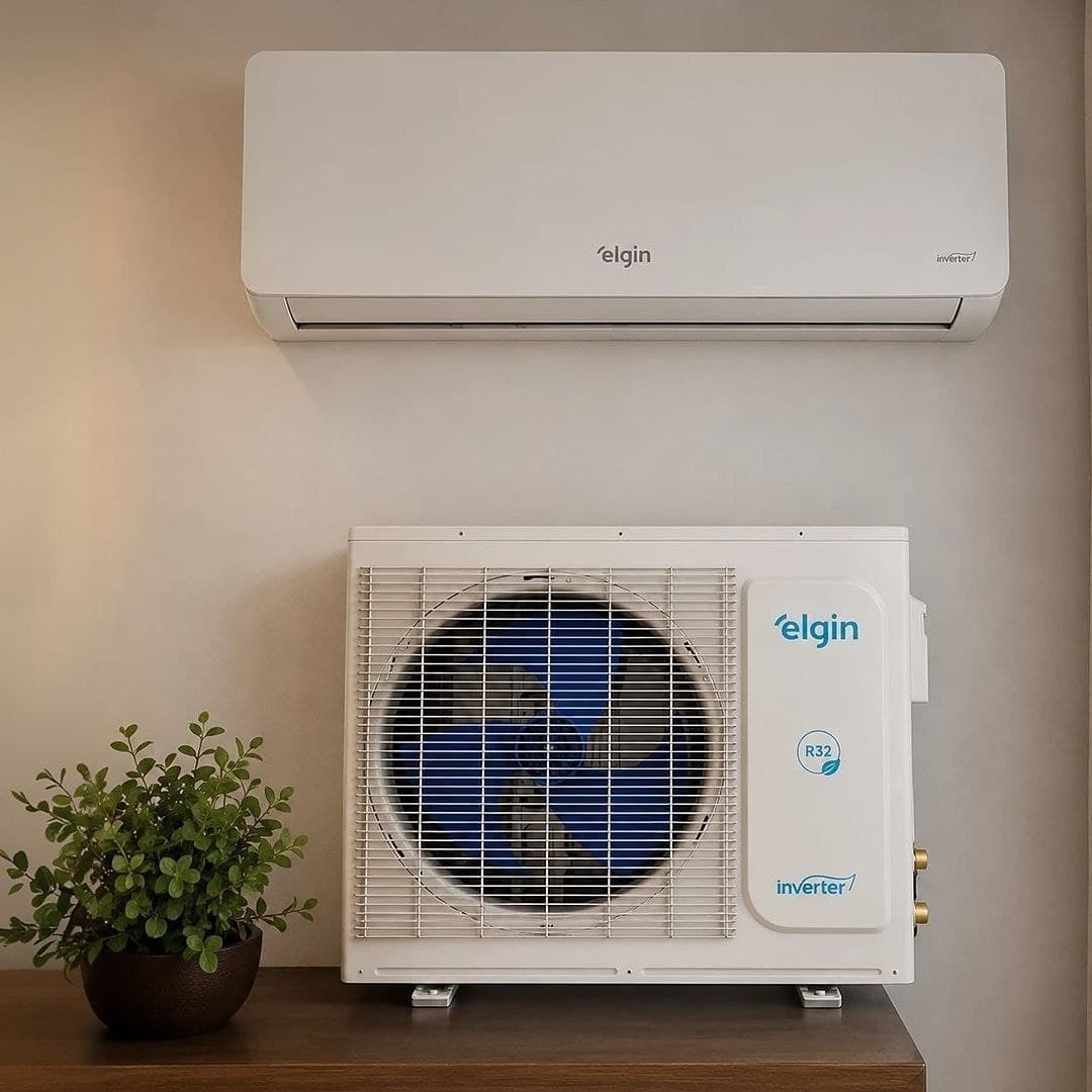 Ar-Condicionado Split HW Inverter Elgin Eco III Wi-Fi 9.000 BTUs R-32 Só Frio 220V