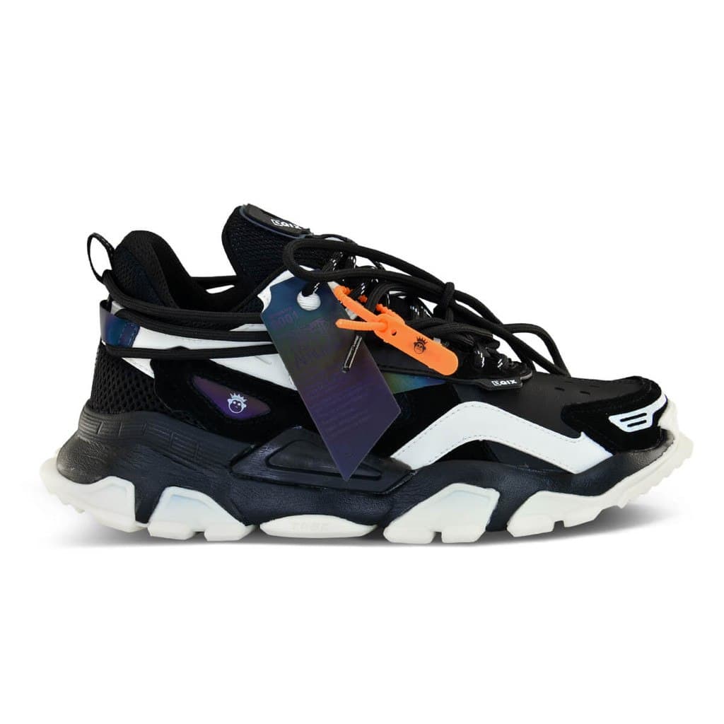 Tênis QIX and Kings Trek Cleveland Preto Original Couro Esportivo