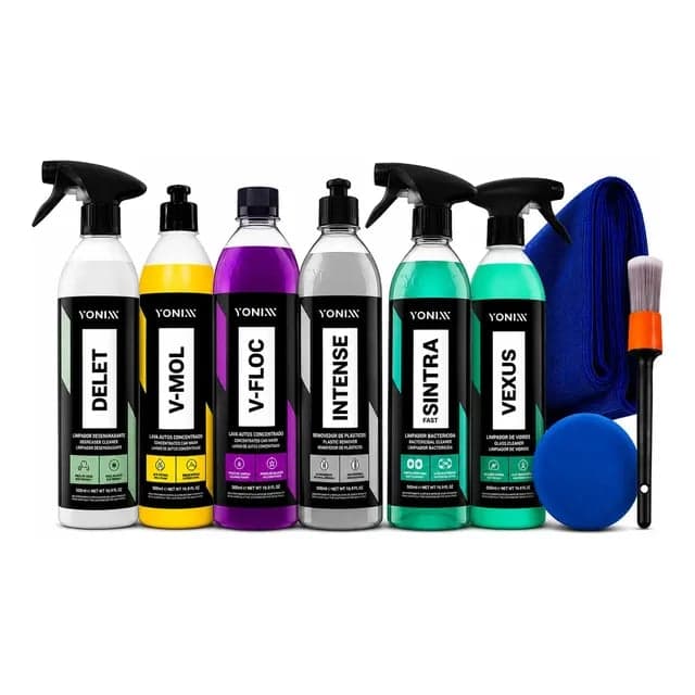 Kit V-mol Delet Vexus Shampoo V-floc Intense Sintra Vonixx